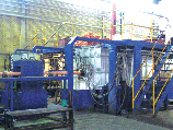 Horizontal casting furnace
